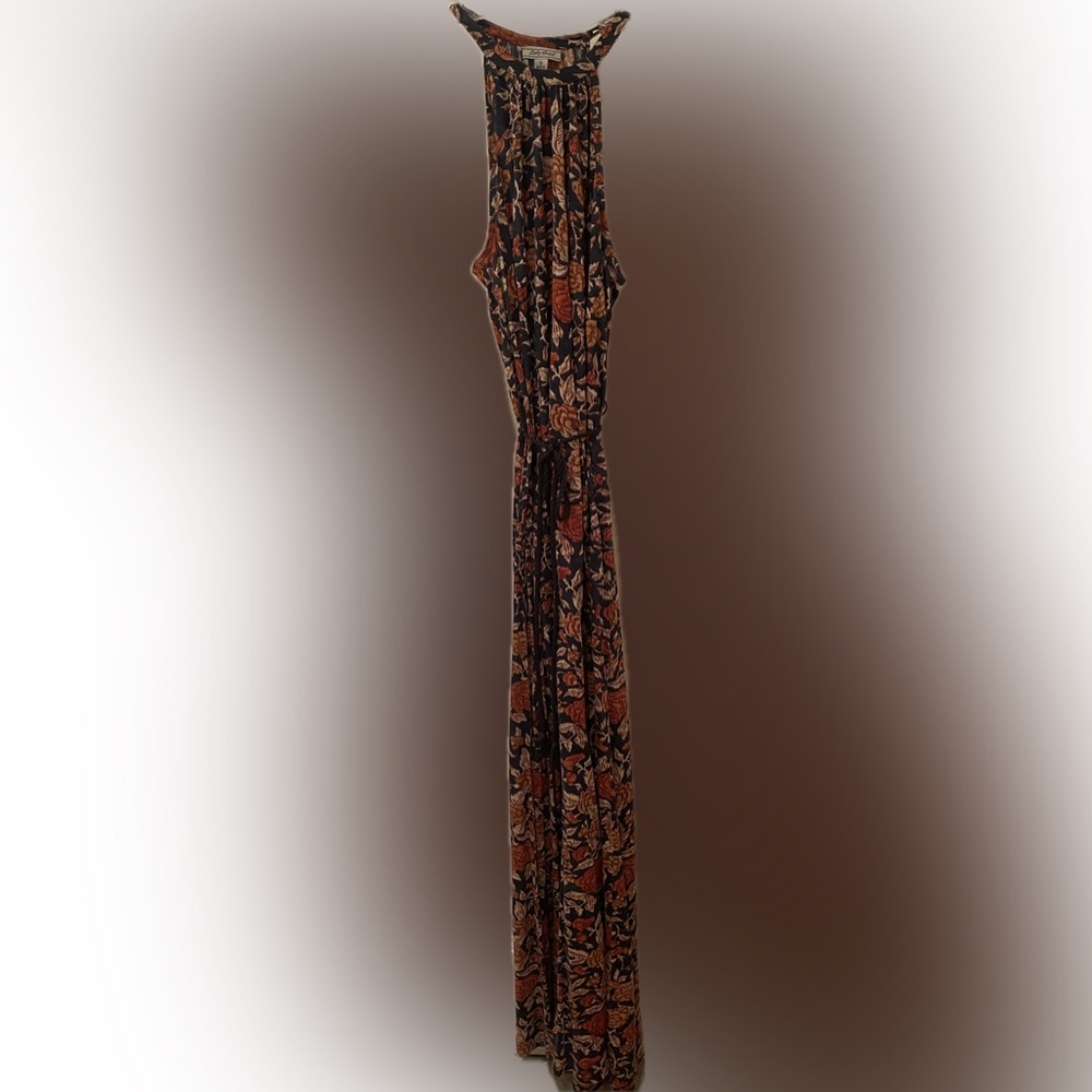 Lucky Brand Floral Sleeveless Maxi Dress